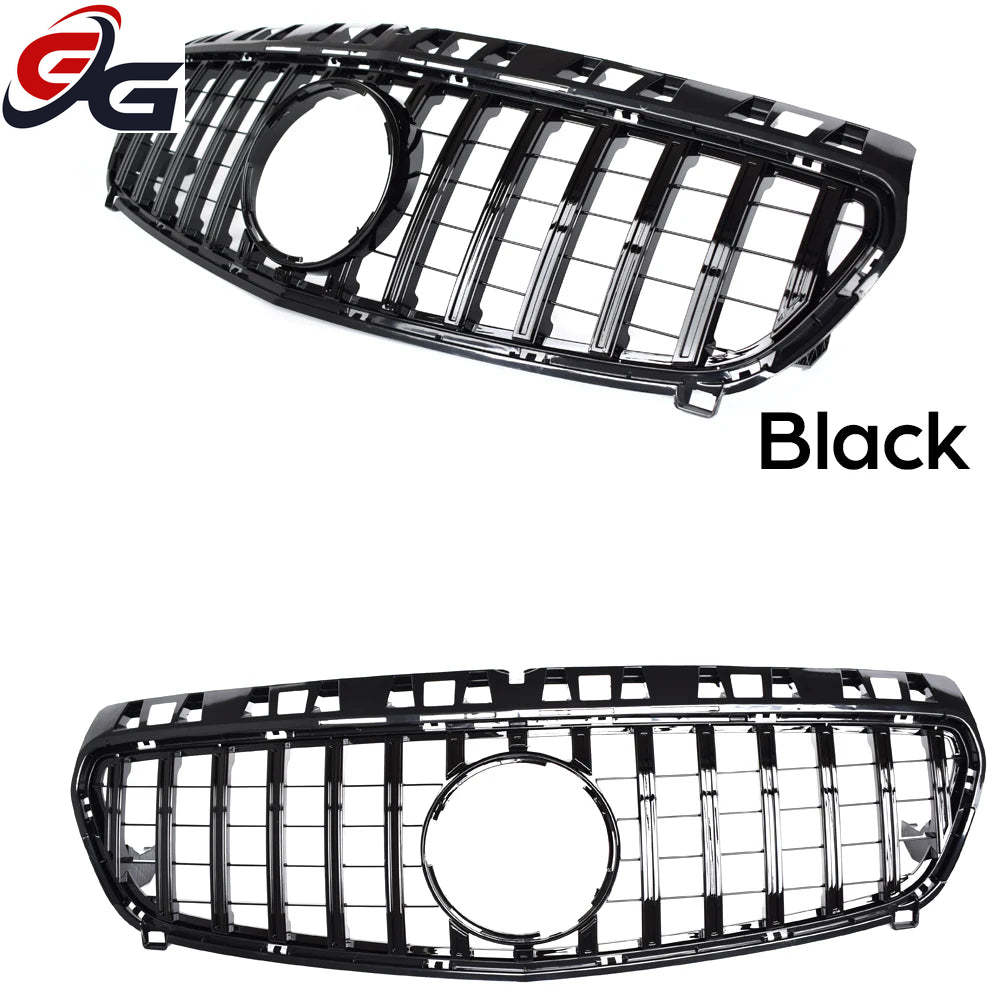 W176 Front GTR Grille Pre-facelift for 2013 - 2015 Mercedes A Class Hatchback A180 A200 A220 A250 Except for A45 AMG Grills
