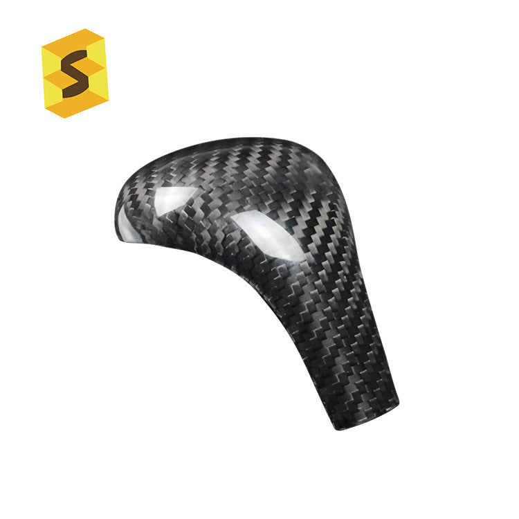 Real Carbon Fiber Gear Shift Knob Cover for Audi A4 (B9)
