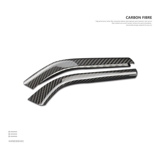 Real Carbon Fiber Handbrake Grip Cover for Chevrolet Camaro