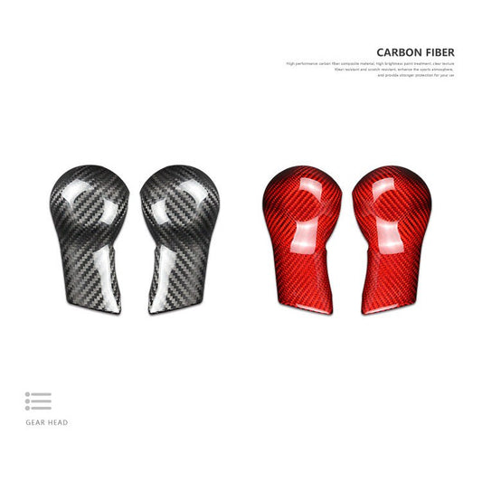 Real Carbon Fiber Gear Shift Knob Cover for Chevrolet Camaro