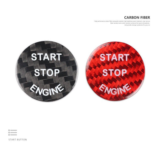Carbon Fiber Push-Start Button Trim for BMW F20 / F30
