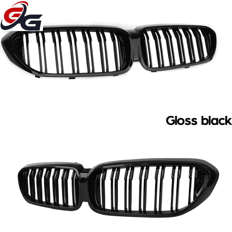 Front Kidney Grille Black for BMW 5 Series 2017-2019 (Pre-LCI) G30 Sedan G31 Wagon F90 M5 528i 530i 535i 540i Car Racing Grills