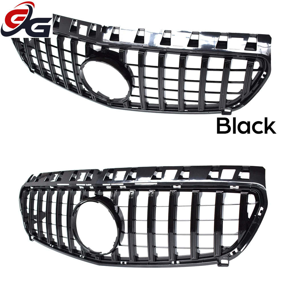 W176 Front GTR Grille Pre-facelift for 2013 - 2015 Mercedes A Class Hatchback A180 A200 A220 A250 Except for A45 AMG Grills