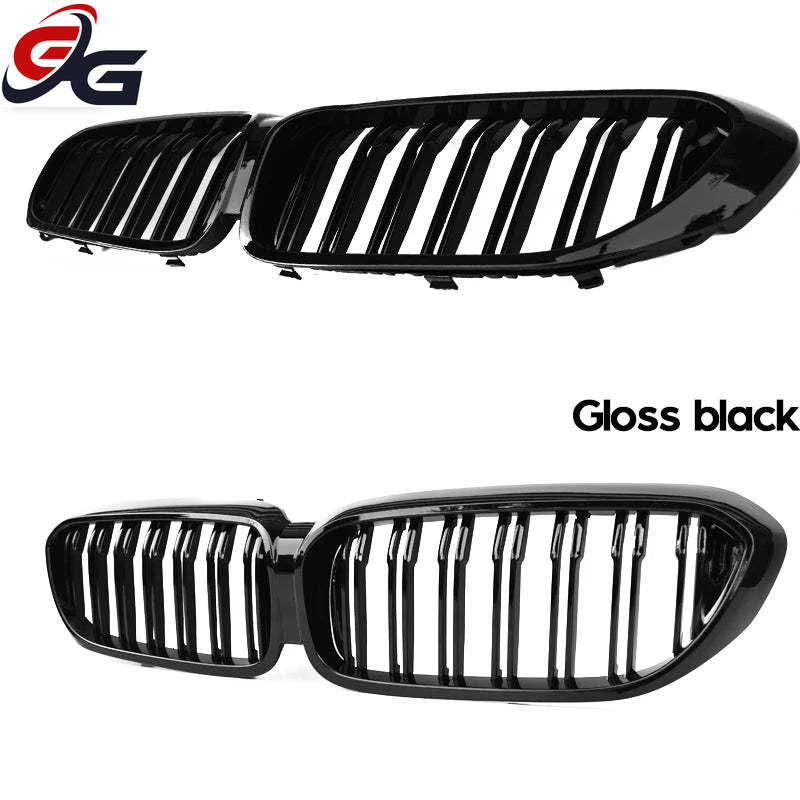 Front Kidney Grille Black for BMW 5 Series 2017-2019 (Pre-LCI) G30 Sedan G31 Wagon F90 M5 528i 530i 535i 540i Car Racing Grills