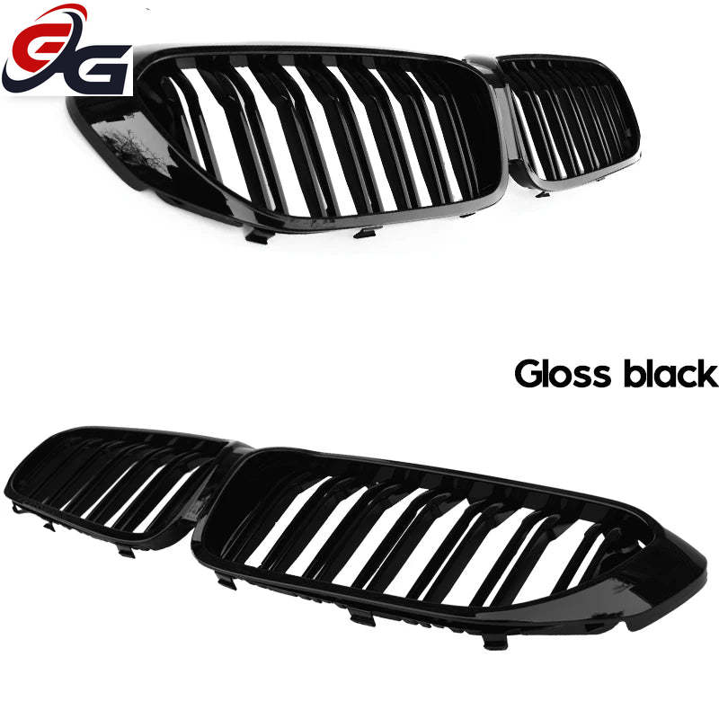 Front Kidney Grille Black for BMW 5 Series 2017-2019 (Pre-LCI) G30 Sedan G31 Wagon F90 M5 528i 530i 535i 540i Car Racing Grills