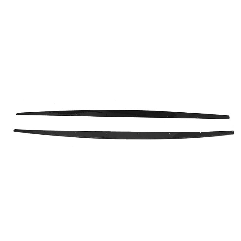 MT Sport Sport Side Skirts for BMW 1 Series F20 (2013 - 2019), Glossy Black