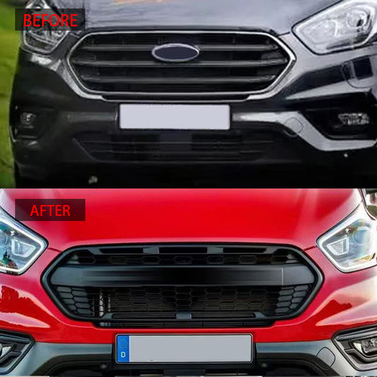Raptor-Style Front Grille for Ford Transit (2018-2023) (alternate view 2)