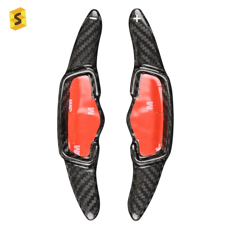 Dry Carbon Fiber Steering Wheel Shift Trim for Kia K5 (2020+)