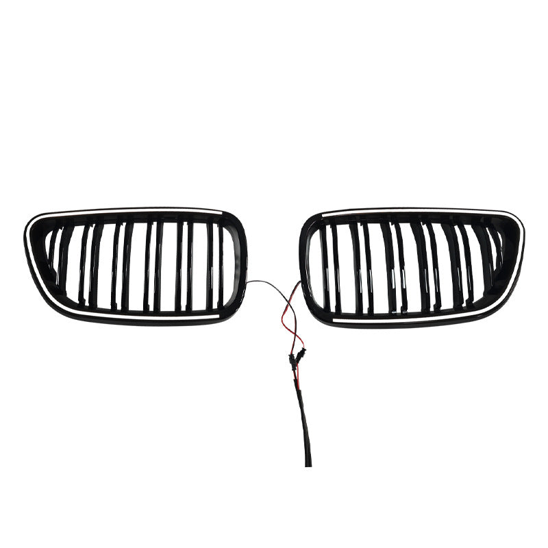 LED Illuminated Double-Slat Front Grille for BMW 2 Series F22