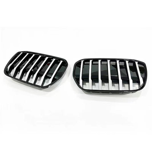 Single-Slat Front Grille for BMW iX3 (alternate view 2)