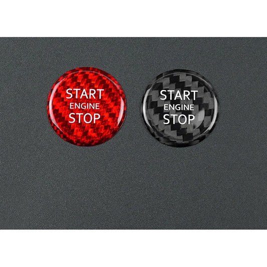 Carbon Fiber Ignition Push-Start Button for Nissan Sylphy