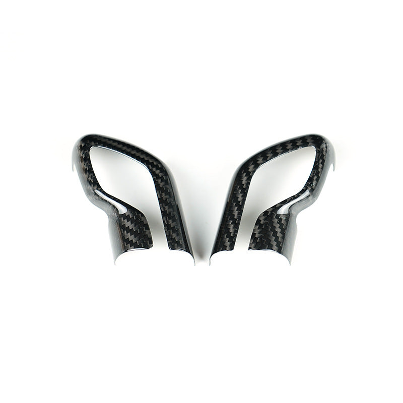 Real Carbon Fiber Gear Shift Knob Cover for Hyundai Elantra