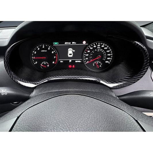 Carbon Fiber Speedometer Trim for Kia Stinger (2018-2023)