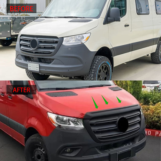 1-Section Mud Flaps for Mercedes-Benz Sprinter W907 (alternate view 2)
