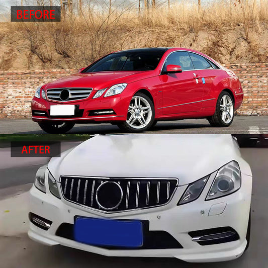 GT-Style Front Grille for Mercedes-Benz E-Class (alternate view 2)
