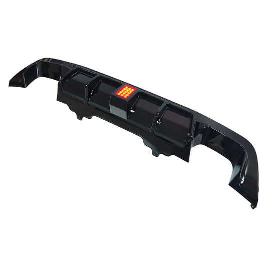 MT Sport Sport Rear Diffuser Lip for BMW 5 Series E60 (alternate view 2)