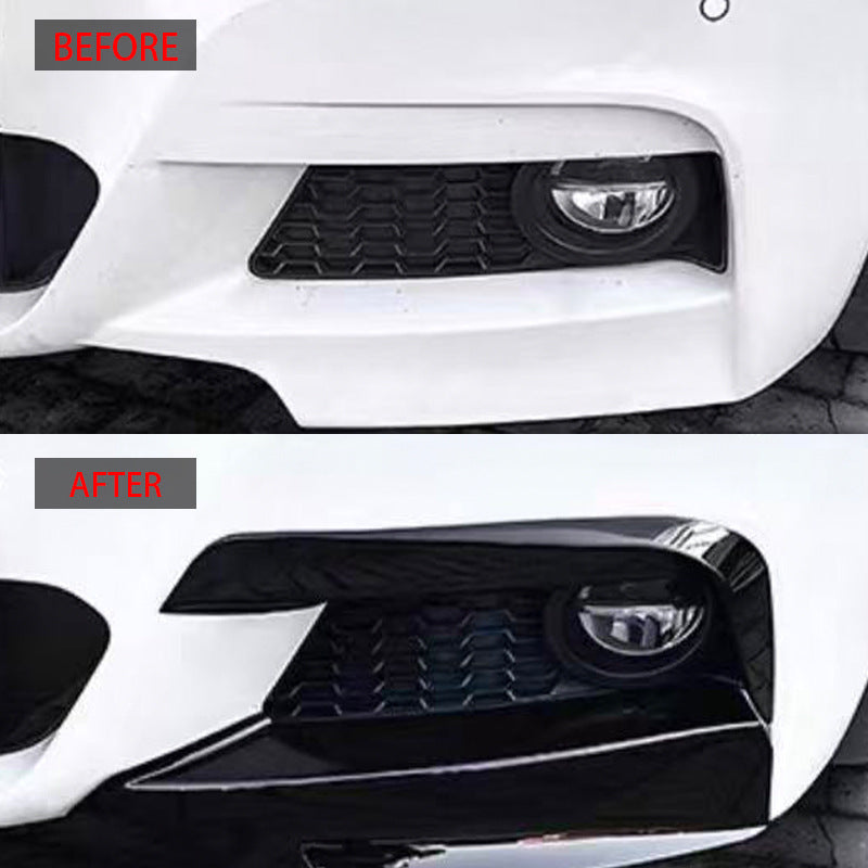 MT Sport Sport Canards for BMW 3 Series (2013 - 2019), Glossy Black