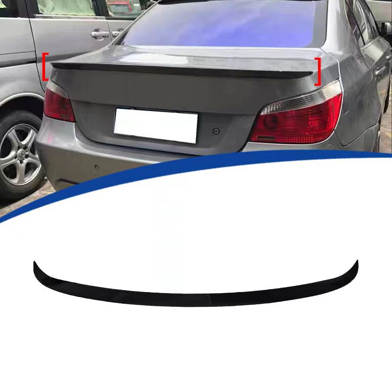 M5-Style Rear Wing Spoiler for BMW 5 Series E60 (2005 - 2011), Glossy Black
