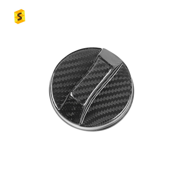 Real Carbon Fiber Inner Fuel Filler Cap Cover for Kia K3 / Forte