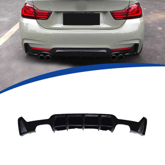 MP-Style Rear Diffuser Lip for BMW 4 Series F32 (alternate view 2)