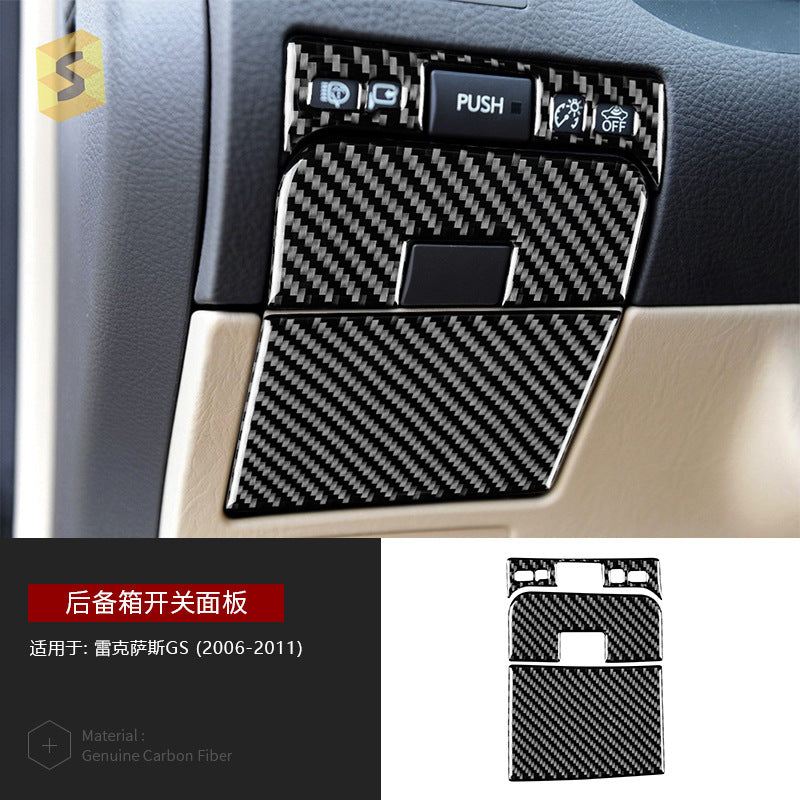 Epoxy Resin Carbon Fiber Decorative Trim for Lexus GS (2006 - 2011)