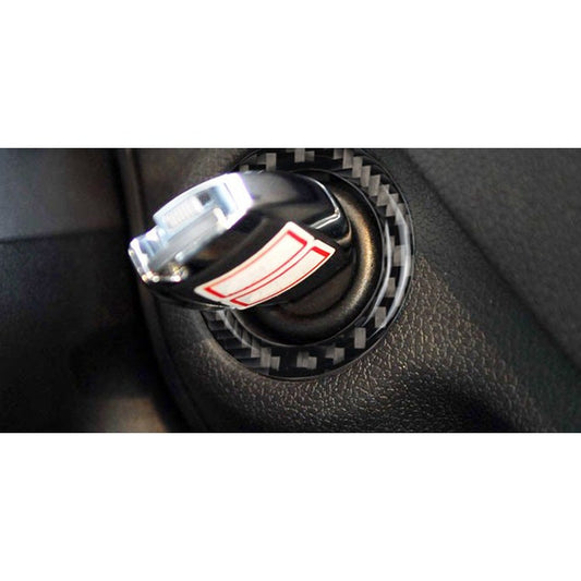 Carbon Fiber Decorative Ring Trim for Mercedes-Benz C-Class (alternate view 2)