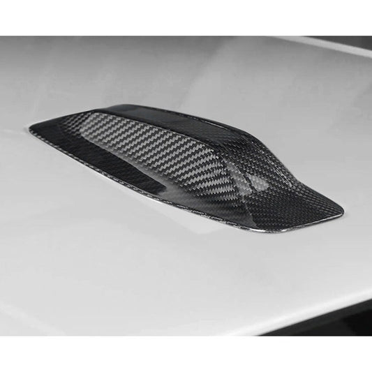 Real Carbon Fiber Shark Fin Antenna Cover for BMW 1 (alternate view 2)