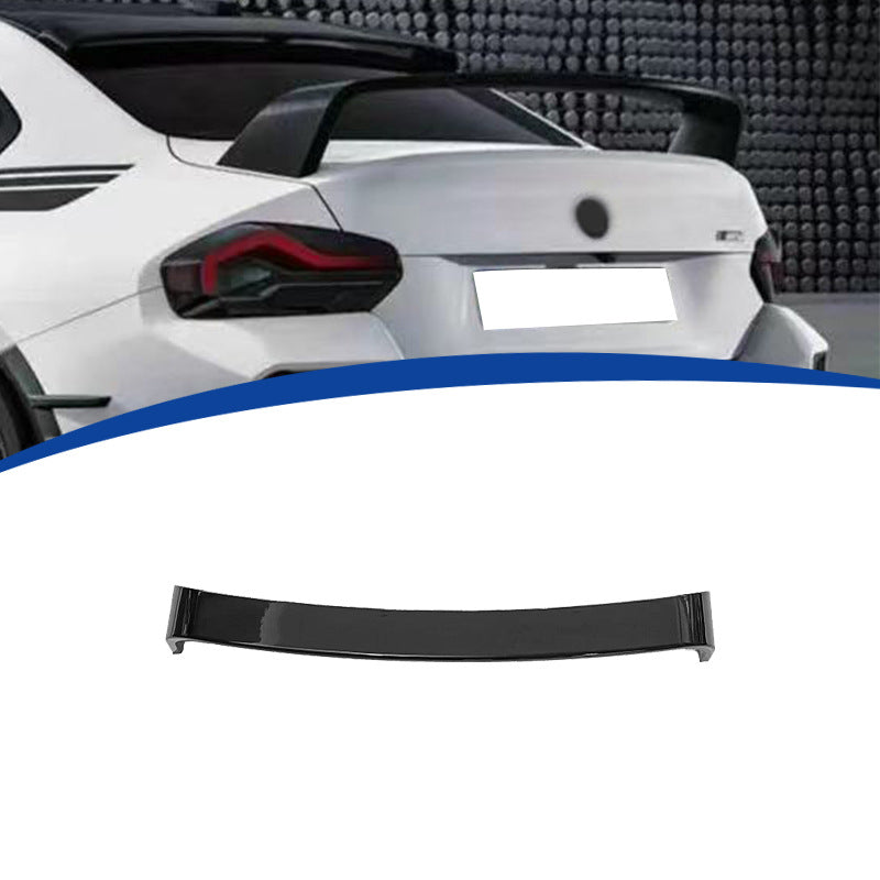 Competition Rear Wing Spoiler for BMW 2 Series G42 / BMW M2 G87 (2021 - 2026), Glossy Black