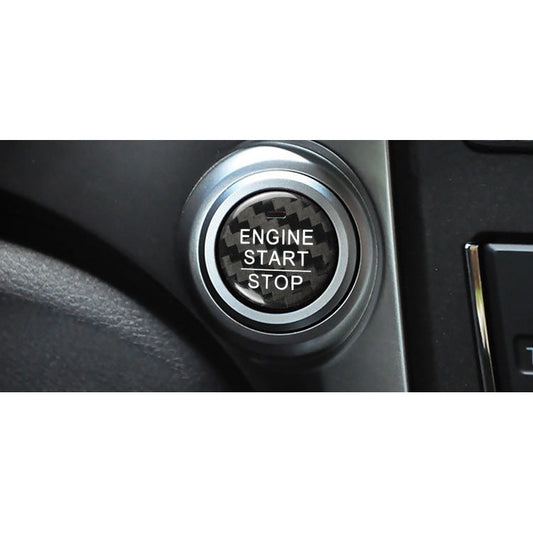 Carbon Fiber Push-Start Button for Honda Civic (2014-2015)