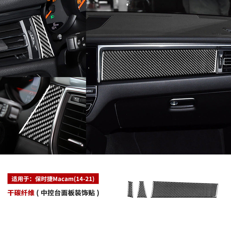 Epoxy Resin Carbon Fiber Carbon Fiber Trim for Porsche Macan (2014 - 2021)