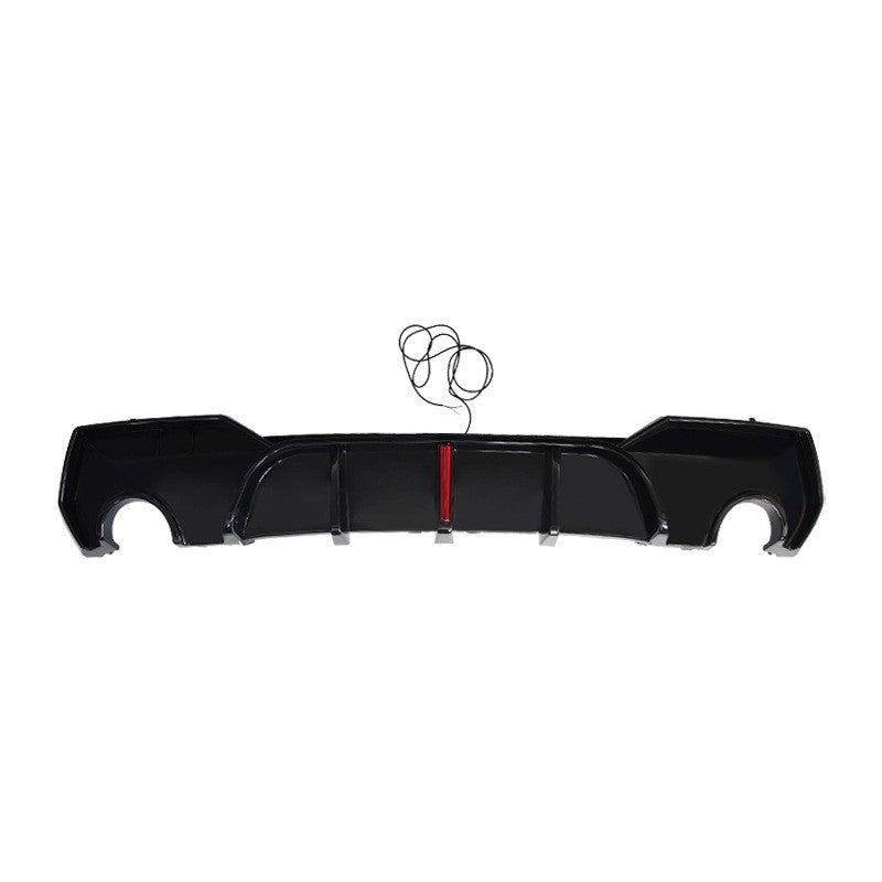 Competition Rear Diffuser Lip for BMW 4 Series G22 (2020 - 2026), Glossy Black