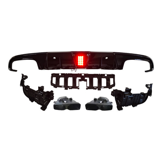 Brabus Rear Diffuser Lip for Mercedes-Benz C-Class W205 (alternate view 2)