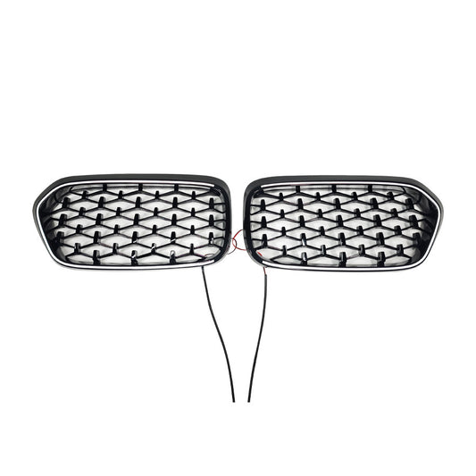 LED Illuminated Meteor Front Grille for BMW X2 F39 (alternate view 2)