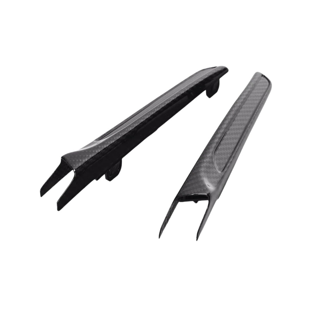3×3 3K Twill Weave Dry Carbon Fiber Fender Side Air Vent Trim Badge for F80 M3 & F82 Coupe F83 Convertible M4 2015 - 2020