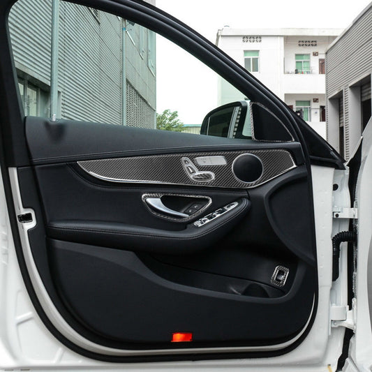 Epoxy Resin Carbon Fiber Interior Trim Kit for Mercedes-Benz C-Class (2015 - 2020)