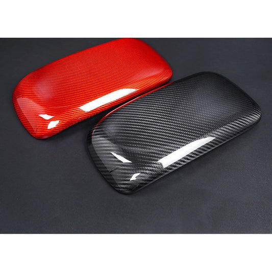 Real Dry Carbon Fiber Armrest Console Trim for MINI F60
