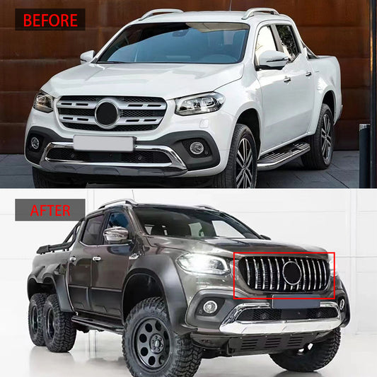 GT-Style Front Grille for Mercedes-Benz X-Class X470 (alternate view 2)