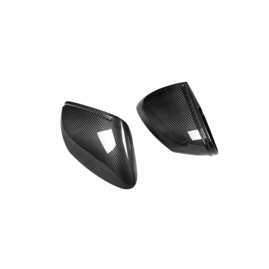 Dry Carbon Fiber Replacement Mirror Caps for Porsche Taycan (2020+)