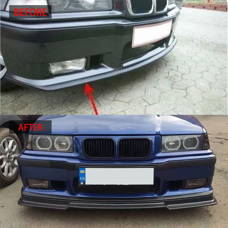 3-Section Style B Front Lip Spoiler for BMW 3 Series E36 / BMW M3