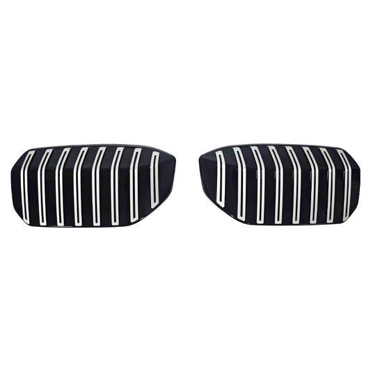 2-Piece Vertical-Bar Front Grille for BMW i3 (alternate view 2)