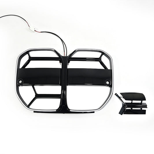 LED Illuminated CS-Style Front Grille for BMW 4 Series G26 (alternate view 2)