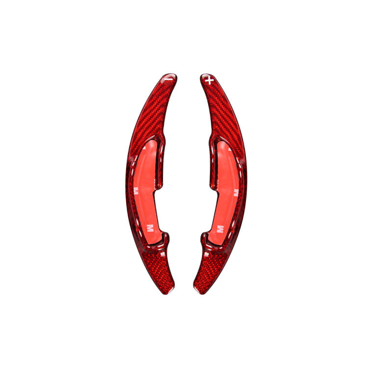 Real Carbon Fiber Steering Wheel Shift Paddle Cover for BMW M Series / X6 M