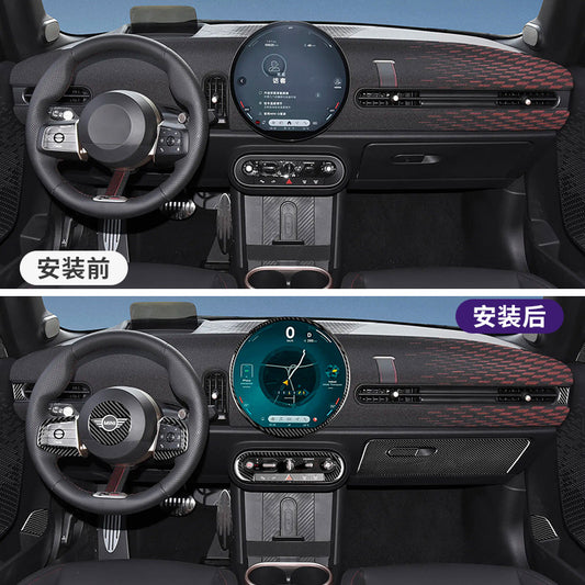 Epoxy Resin Carbon Fiber Interior Trim Kit for MINI J01 Cooper (2024 - 2025)