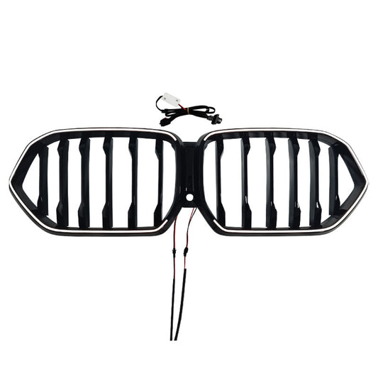 LED Illuminated Single-Slat Front Grille for BMW X6 G06 (alternate view 2)