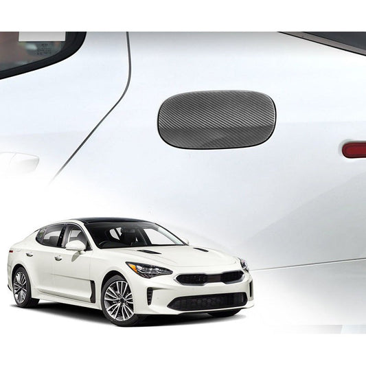 Real Carbon Fiber Fuel Door Cover for Kia Stinger (2018)
