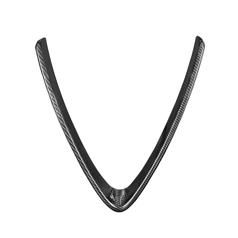 Carbon Fiber Front Grille V-Style Trim for Alfa Romeo Stelvio (2017 - 2021)