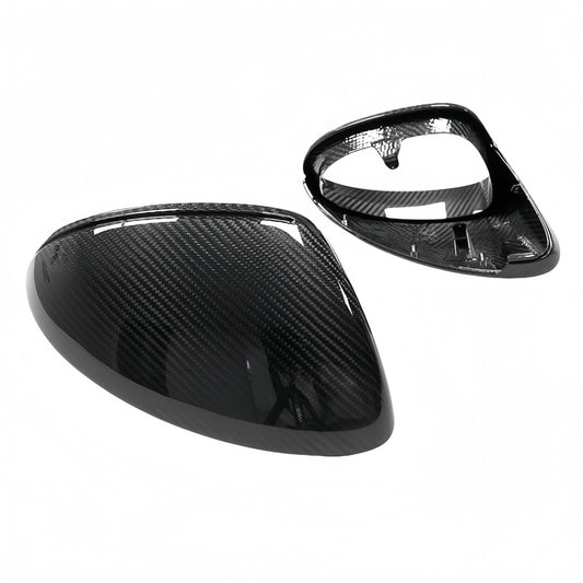 Dry Carbon Fiber Replacement Mirror Caps for Porsche Macan 9Y0 / 95B (2014+)