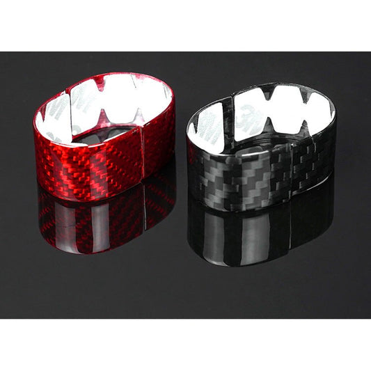 Carbon Fiber Steering Wheel Trim for Fiat 500 (2020-2023)