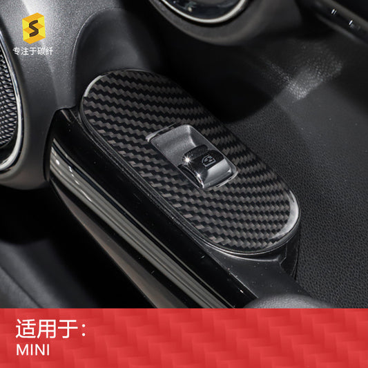 Epoxy Resin Carbon Fiber Window Switch Panel Trim for MINI / MINI F-Series
