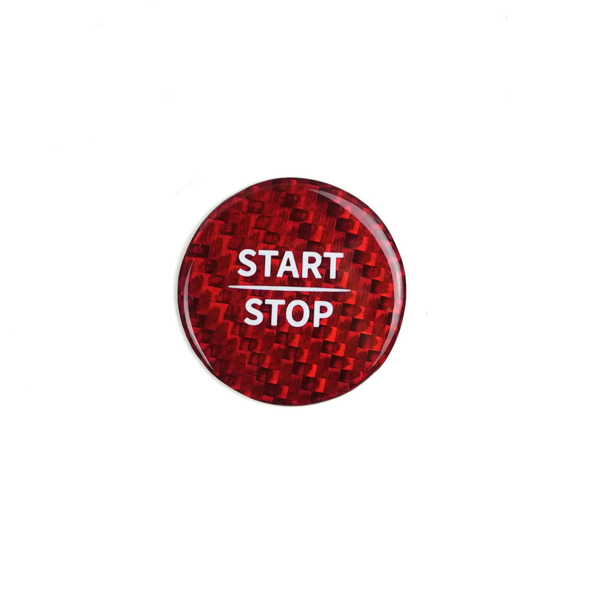 Real Carbon Fiber Ignition Push-Start Button Trim for Mercedes-Benz EQA (2025)